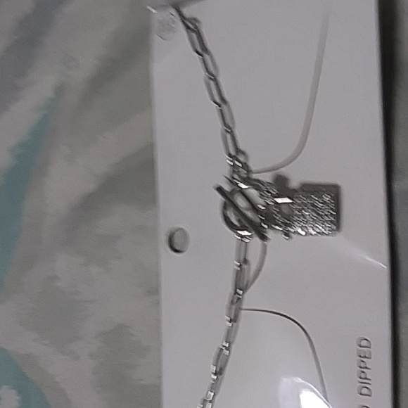 White Gold Dipped Necklace - Picture 8 of 8